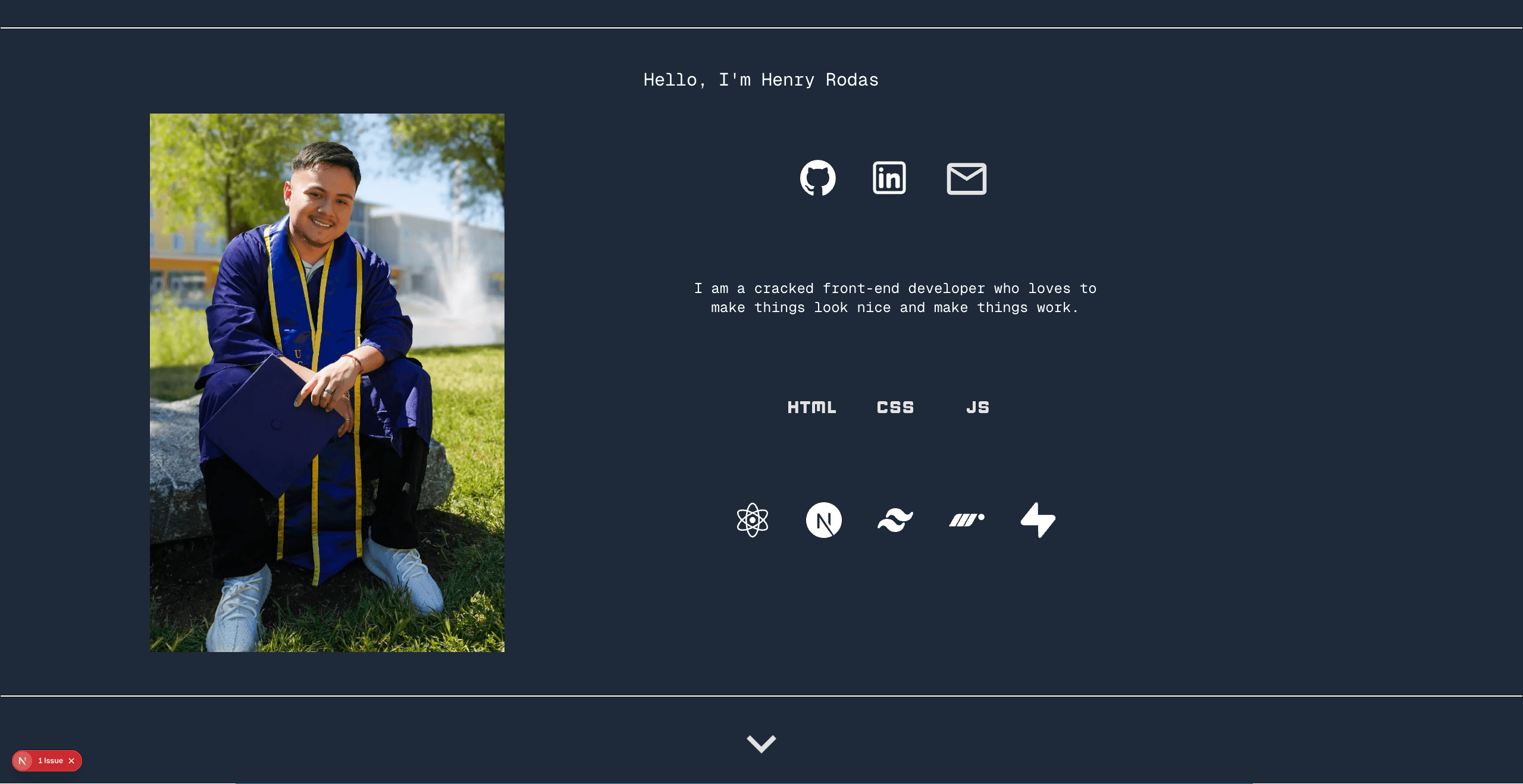 Image of this portfolio website